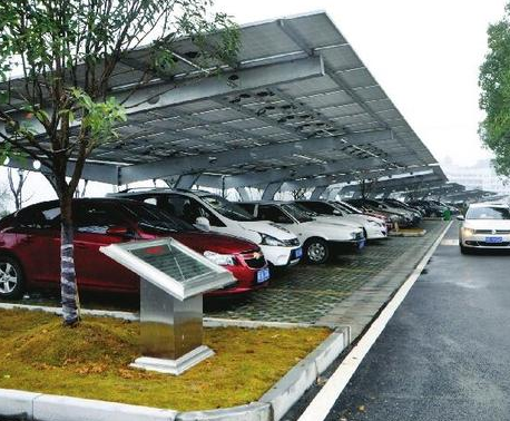 宜昌現首座光伏發電停車場 提供200余個車位