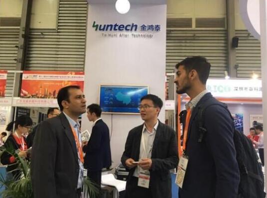 新品發布，無人機展示     金鴻泰驚艷亮相SNEC 2017