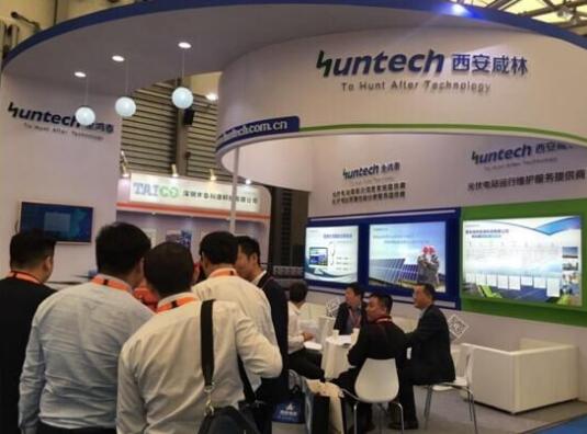 新品發布，無人機展示     金鴻泰驚艷亮相SNEC 2017