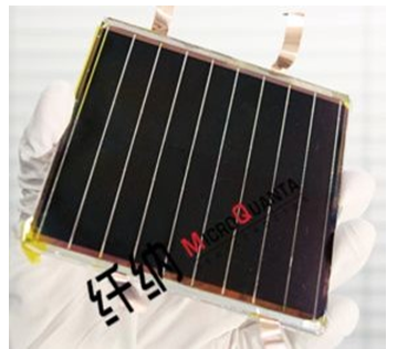 接近晶硅！杭州纖納光電鈣鈦礦薄膜大面積組件效率達到16% 