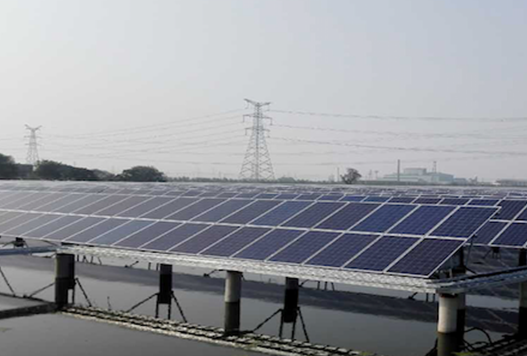 天愛能源攜手頂好光伏打造10MWp漁光互補光伏發電項目帶你領略不一樣的光伏美