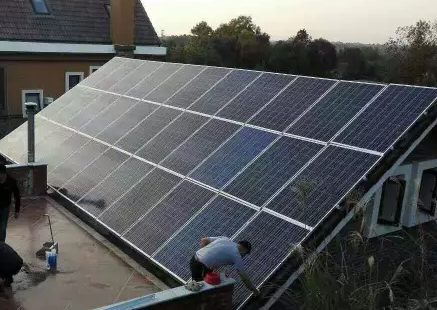 光伏發電就像電視機一樣，會成為家庭的標配