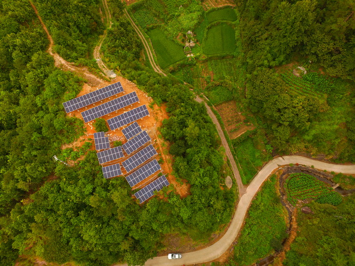 浙江縉云扶貧出啥妙招？光伏電站讓偏遠山村荒地也能生出錢