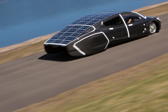 澳大利亞新南威爾士大學太陽能電動車挑戰3000公里賽程