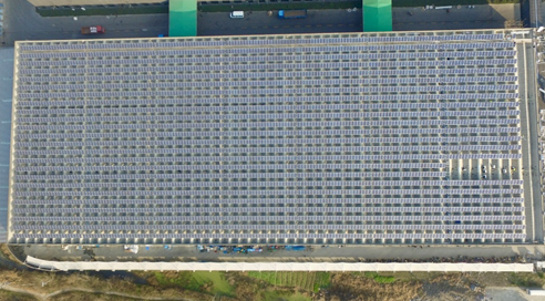 蘇州奇點“亞德林6.84兆瓦分布式光伏電站”成功并網發電
