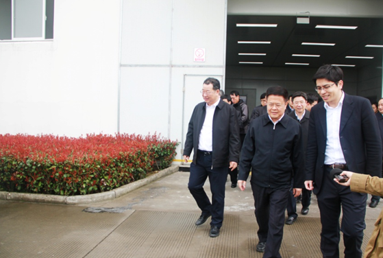 市委書記蒞臨錦浪科技指導工作！