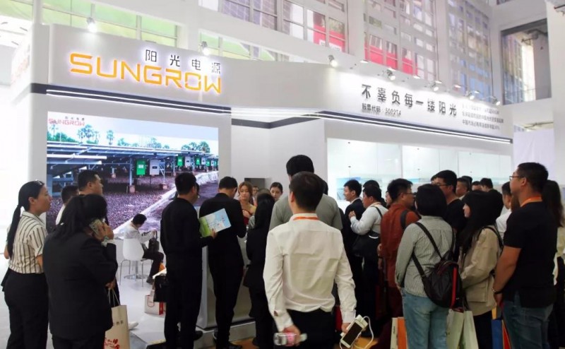 陽光電源添彩2018濟南展，分布式逆變備受全場矚目！