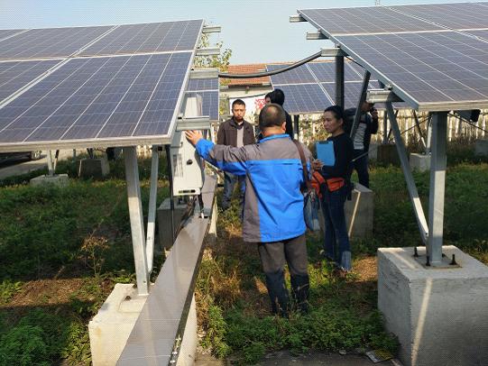 湖北省大冶市審計局實地查看光伏發電項目