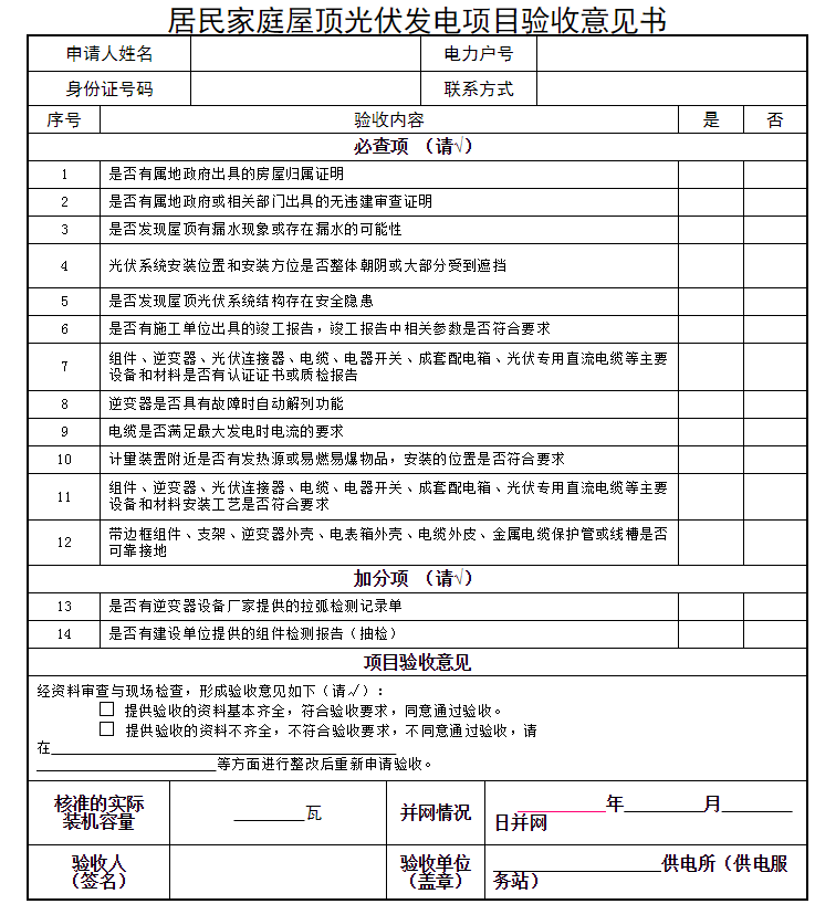 湖州市關于進一步規范居民屋頂光伏工程建設工作的通知 (征求意見稿)