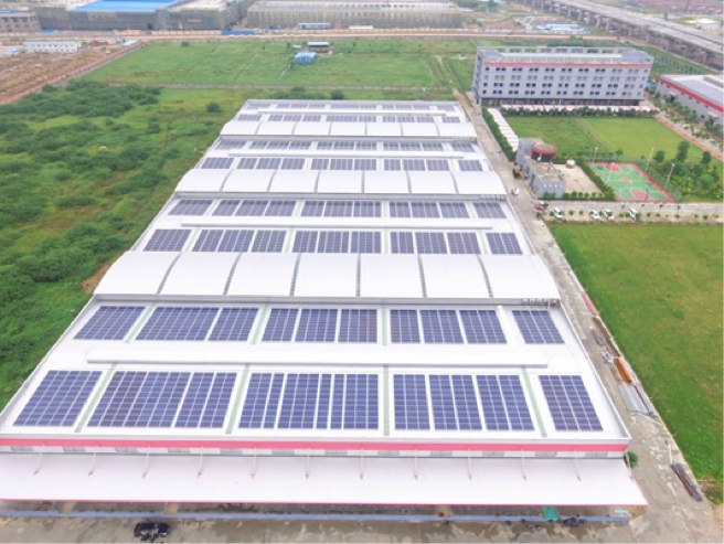 晶科電力高品質屋頂分布式光伏項目落戶廣東惠州