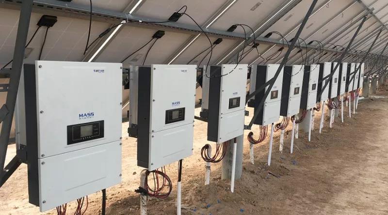 首航新能源助力邯鄲光伏電站，800KW光伏電站穩定運行