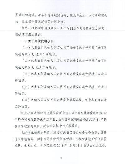 國家能源局新動作！對全國光伏項目進行摸底排查！10月底完成