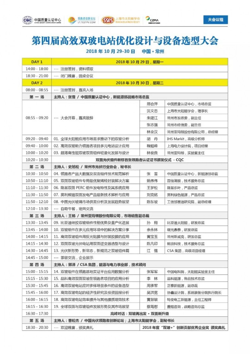震驚！亞瑪頓、隆基、晶科、天合、英利、瑞元鼎泰、正泰、協鑫、比亞迪、錦州陽光等TOP15雙玻組件廠月底齊聚龍城！