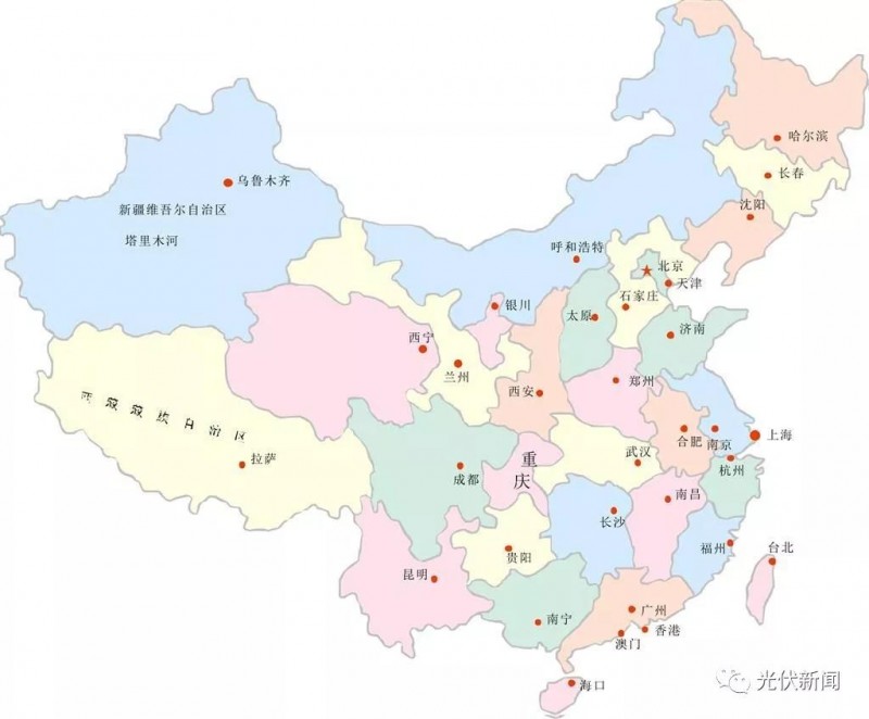 國內光伏單晶企業爐臺數量、分布及單臺單晶爐月產量比較