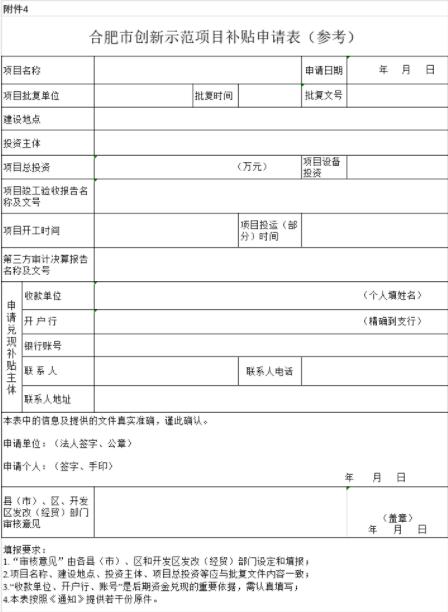 安徽合肥申報2018年第三批光伏度電補貼目錄、光儲系統應用、創新示范項目