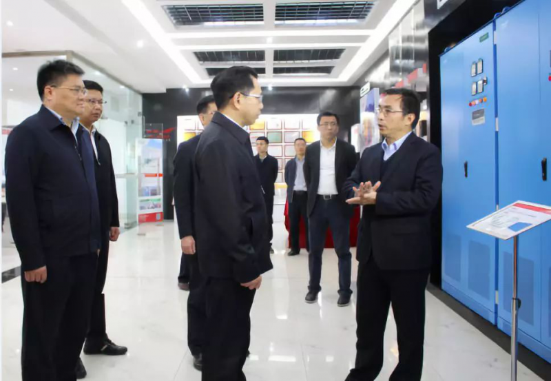 新任漳州市委書記邵玉龍蒞臨漳州科華公司檢查指導